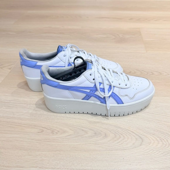 Asics Shoes - ASICS Japan S PF sneakers in a white and light blue colorway women’s size 8